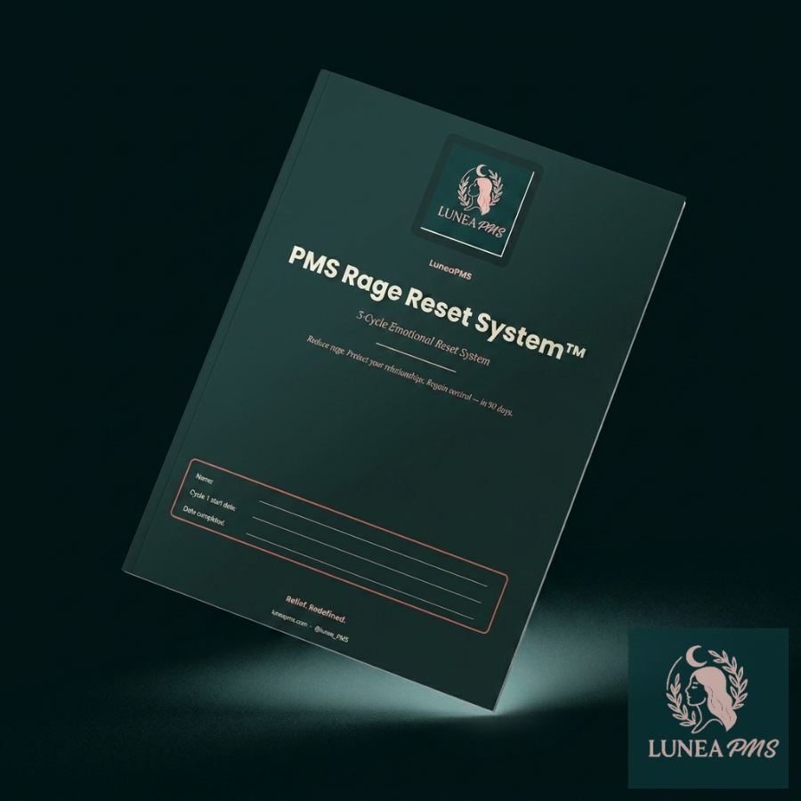 PMS Rage Reset System™ — 3-Cycle Journal & App